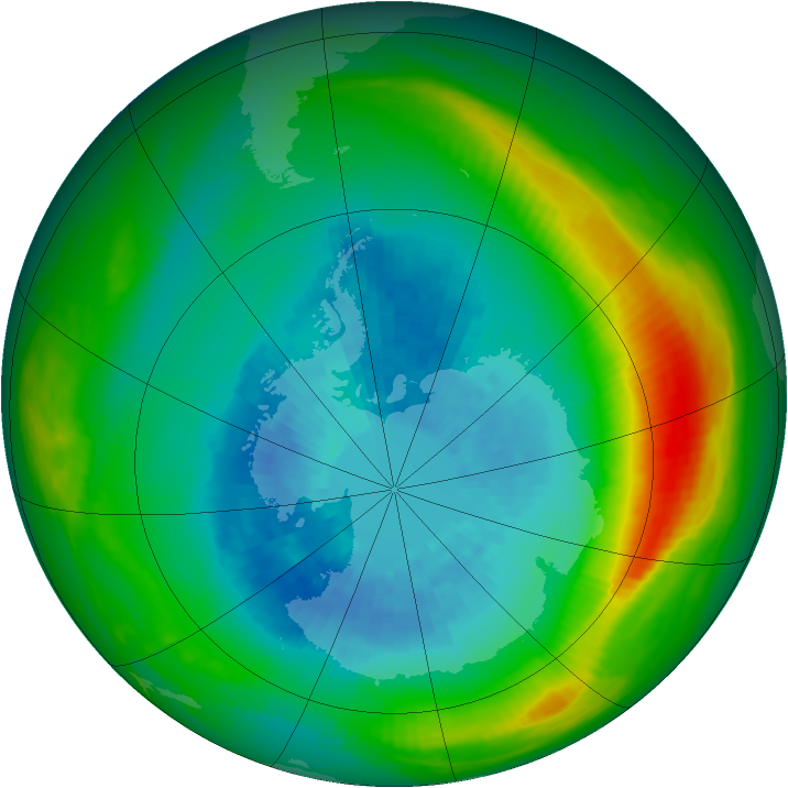 Ozone Map 1981-09-20